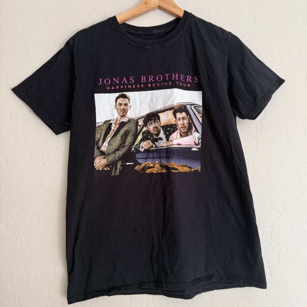 Jonas Brothers Happiness Begins Tour T Shirt Adult Medium